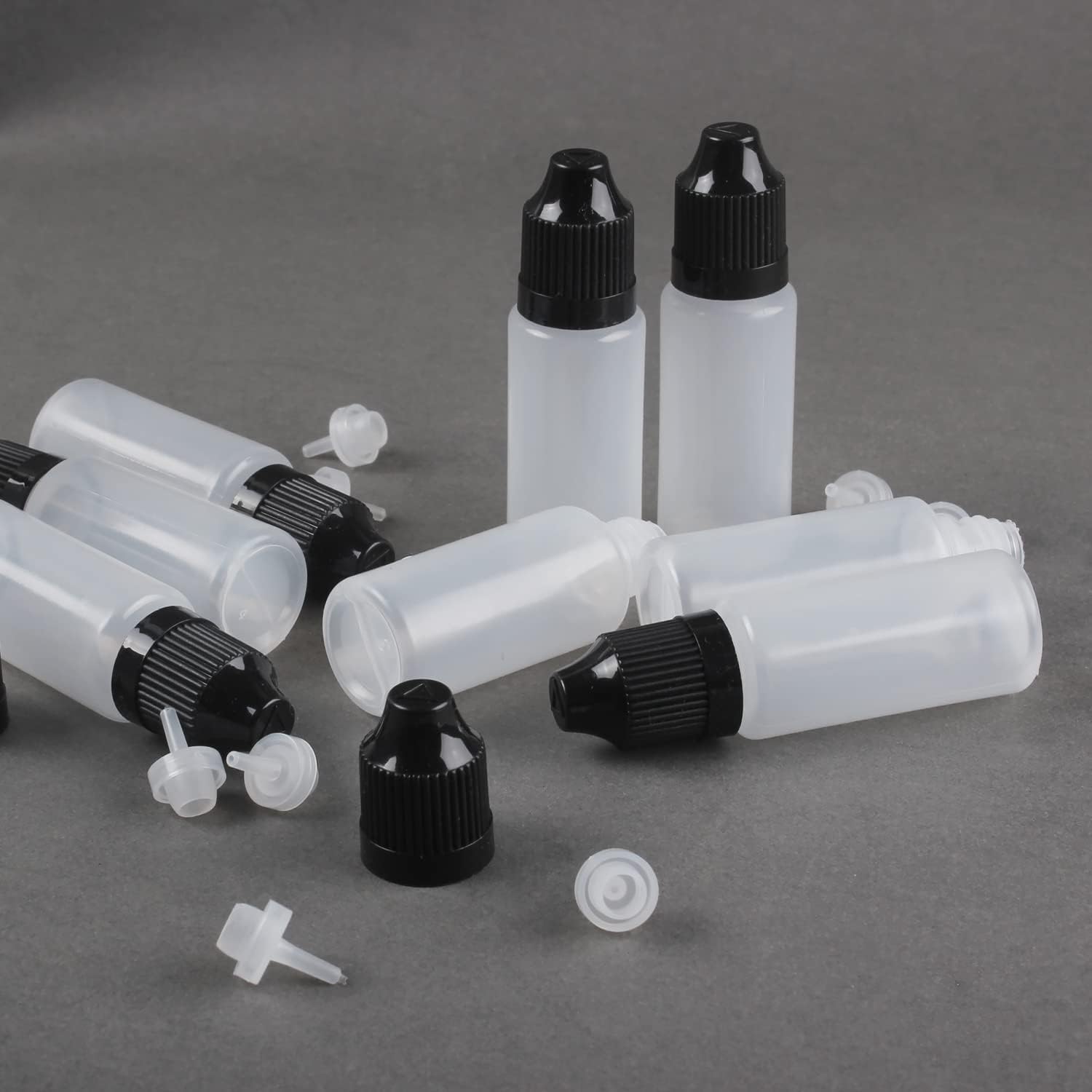 Juice Bottle Dropper - زجاجات صغيرة فارغة تعمل بالضغط بالقطارة