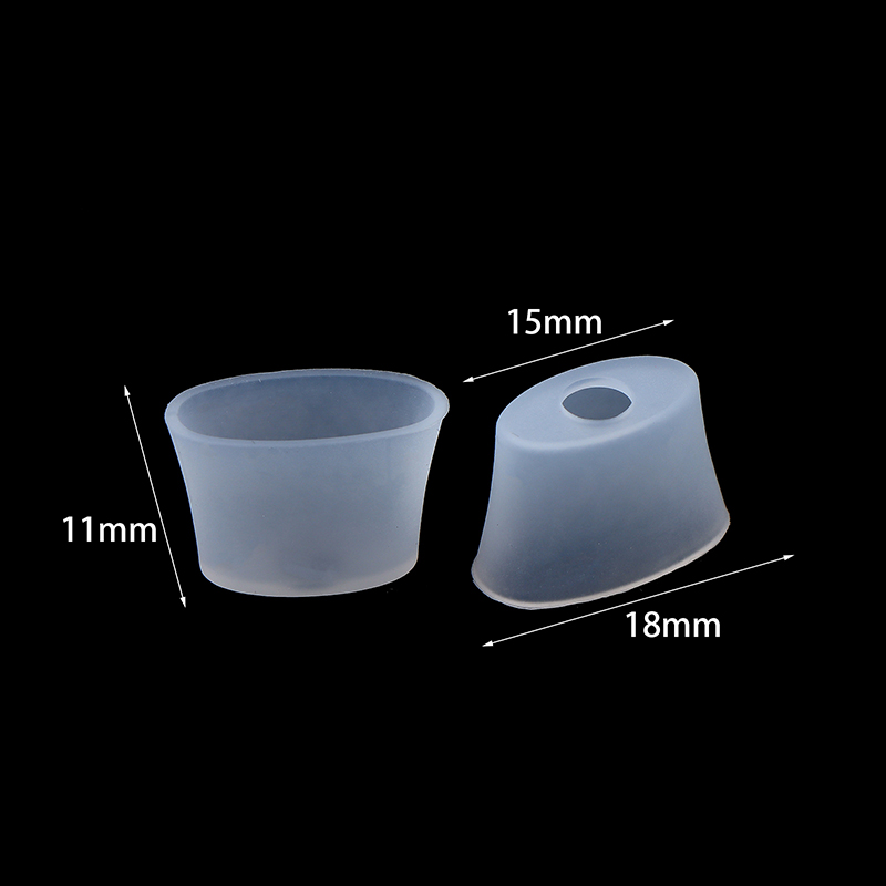 Vape Ring - 100 قطعة غطاء فوهة سيليكون، غطاء
