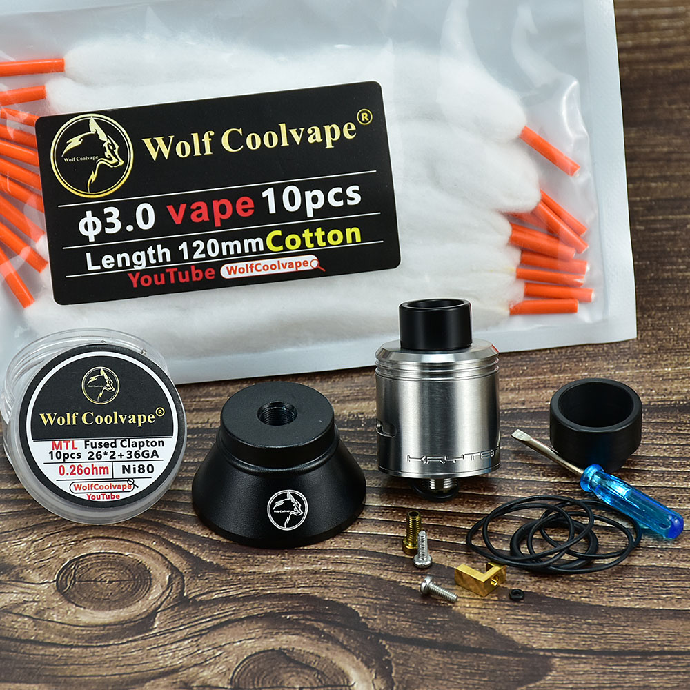 Wolfcoolvape Psyclone Kryten S - مراجعة Vape Coil Replacement وسعره