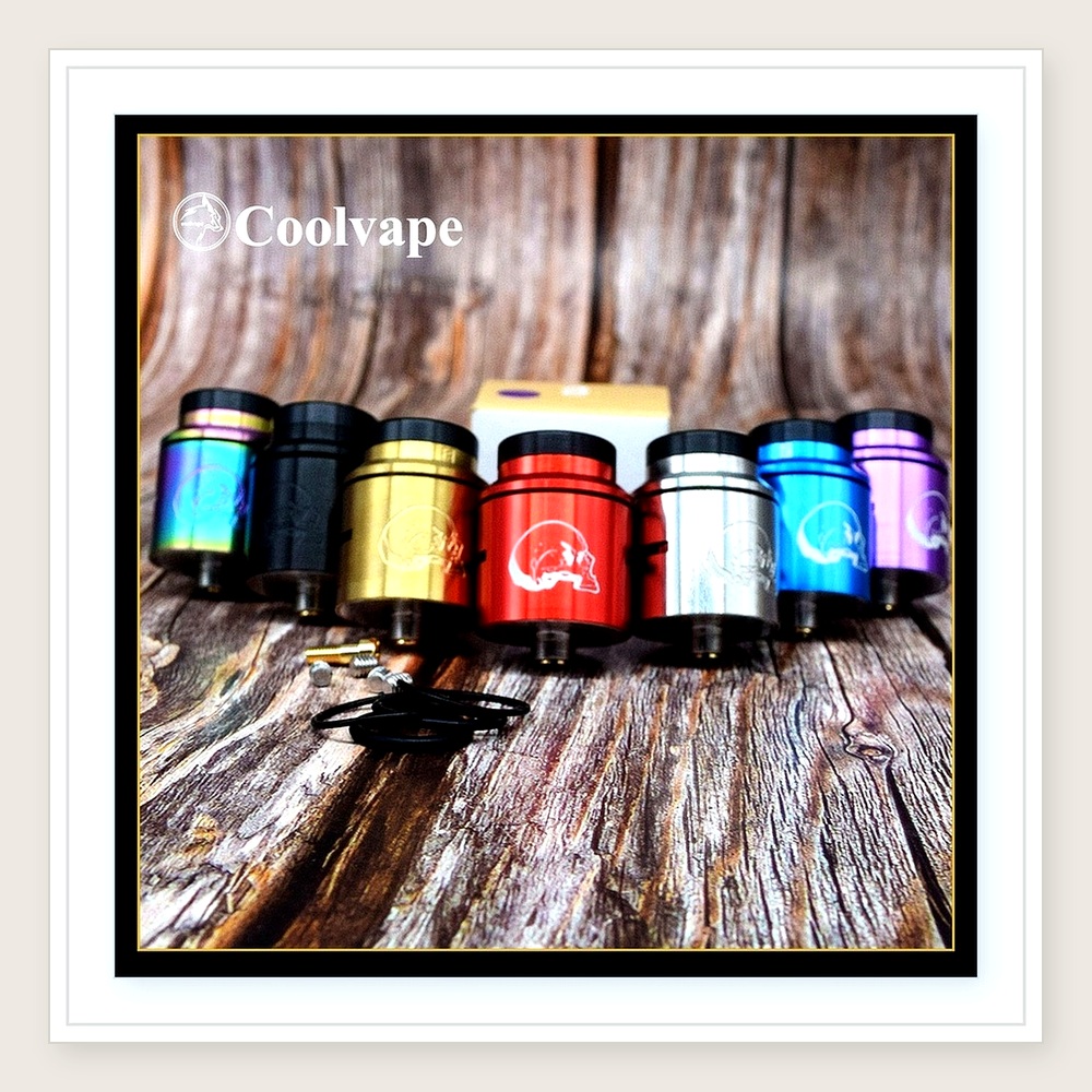 WOLFCOOL C2MNT RDA - جهاز تبخي - مراجعة Vape Coil Replacement وسعره