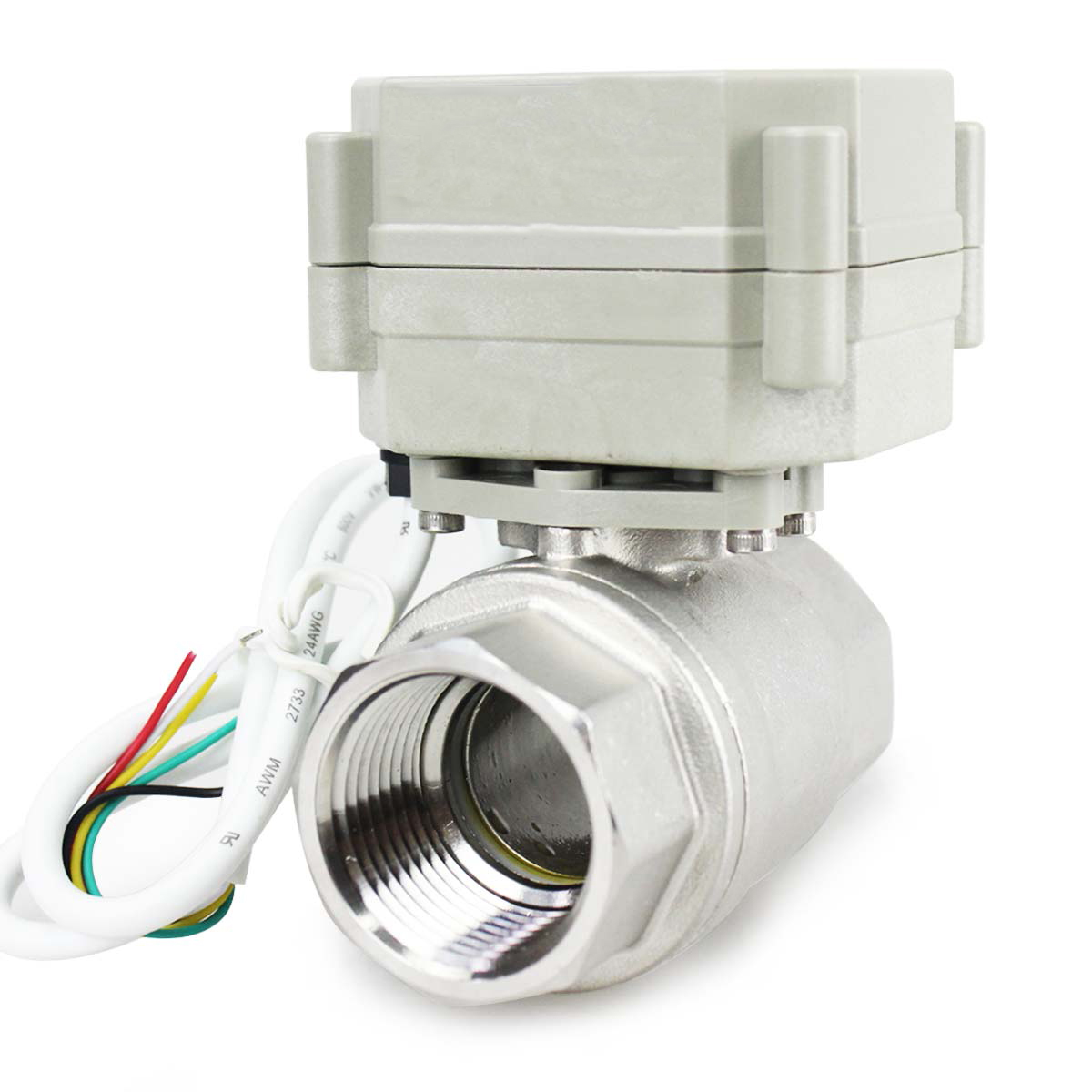 صمام كروي كهربائي بتحكم ثنائي  - مراجعة Stainless Wire Ss316 وسعره