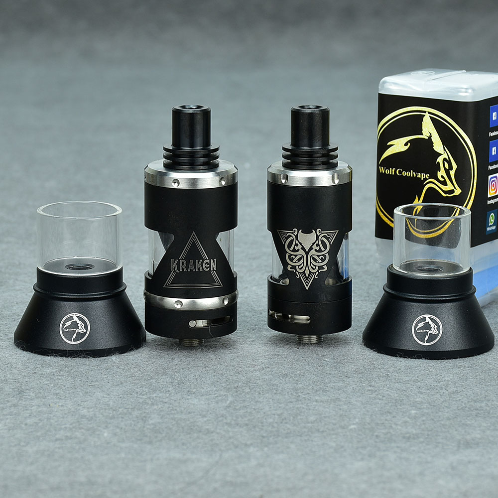 خزان وولف كول فاب كراكن RTA V2 - مراجعة Vape Coil Replacement وسعره