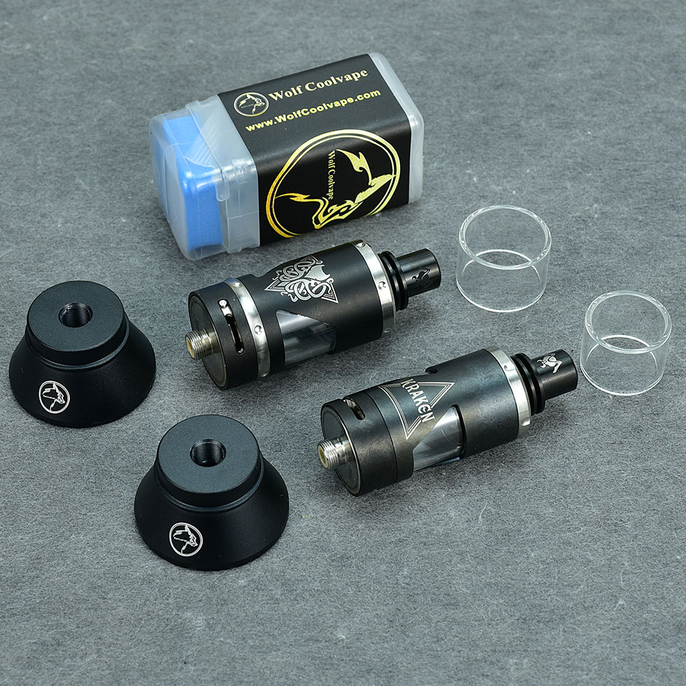 خزان وولف كول فاب كراكن RTA V2 - مراجعة Vape Coil Replacement وسعره