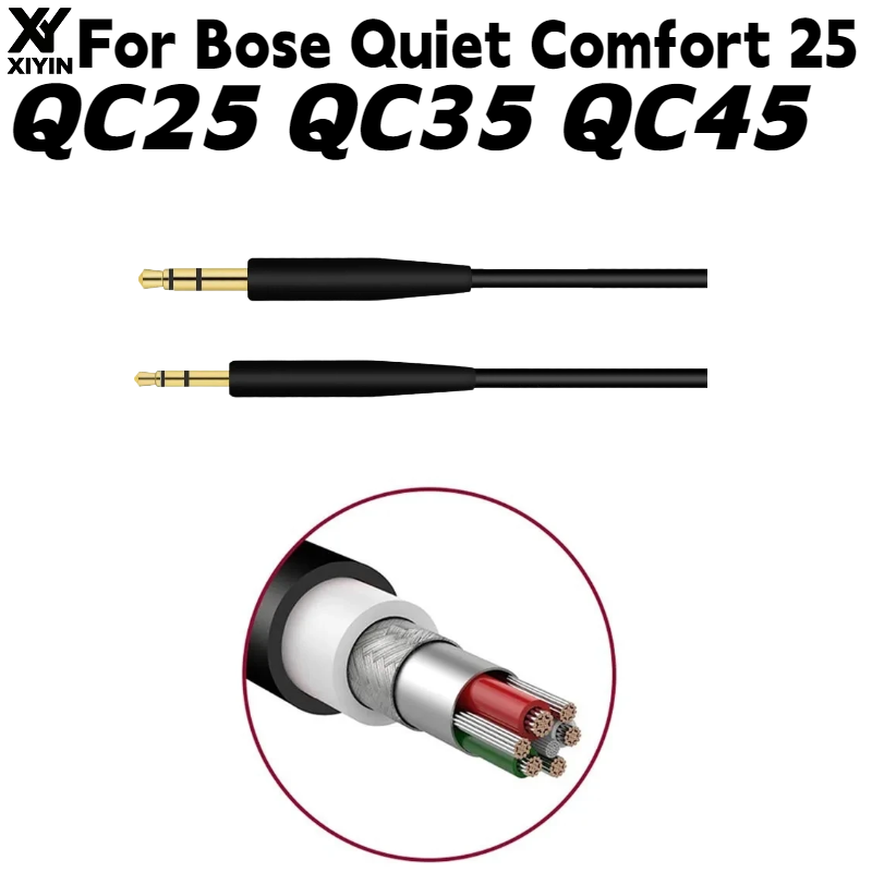 كابل صوتي لسماعات الرأس مع ميك - مراجعة Bose Headphone Qc45 وسعره